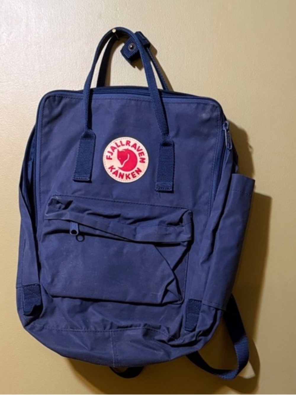 Fjallraven Kanken Classic 16L Backpack Royal Blue Everyday School Bag